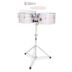 Latin Percussion LP255-S Tito Puente 12" & 13" Timbales acero inoxidable