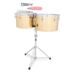 Latin Percussion LP258-B Tito Puente 15" & 16" Timbales Timbales de latón con afinación tradicional