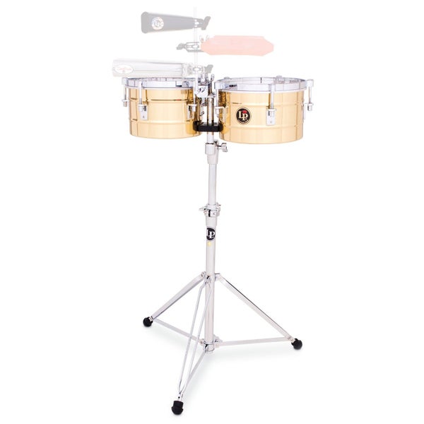 Latin Percussion LP272-B Tito 9-1/4" & 10-1/4" Timbalitos versión de latón, tamaño clásico