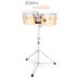 Latin Percussion LP272-BZ Tito 9-1/4" & 10-1/4" Timbalitos Timbales de bronce con afinación tradicional