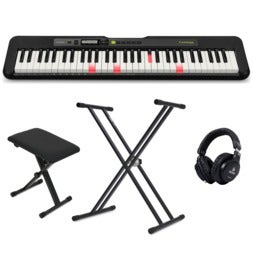 Casio LK-S250 Casiotone Black keyboard startset Basic