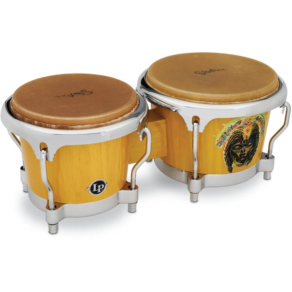Latin Percussion LP201AX-SAS Africa Speaks 7-1/4" & 8-5/8" Bongo