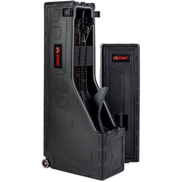 ENKI X-V Electric V/Explorer Case étui de voyage pour deux guitares électriques extrêmes
