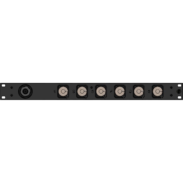 Klotz FDP-1S12OCLM 1x SmartBeam DODECA to 6x opticalCON DUO panneau de distribution fibre optique 19 pouces - multimode