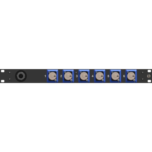 Klotz FDP-1S12OCLS 1x SmartBeam DODECA to 6x opticalCON DUO panneau de distribution fibre optique 19" - single mode