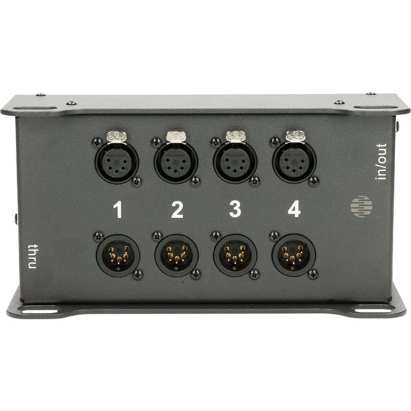 Klotz CLDMX44T CATLink TRUSS 4-channel DMX stagebox etherCON F||F - 4x XLR 5p F||M