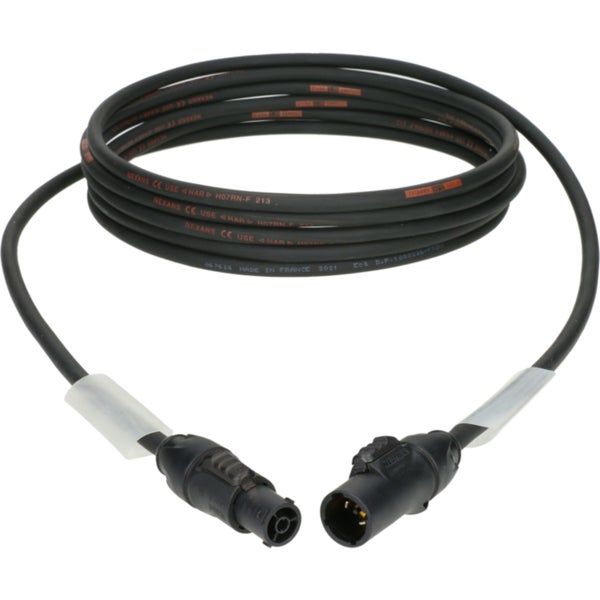 Klotz PT1-NFM0025 TITANEX H07RN-F power cable 3G 1.5 mm² powerCON TRUE1 M/F 2.5 metres