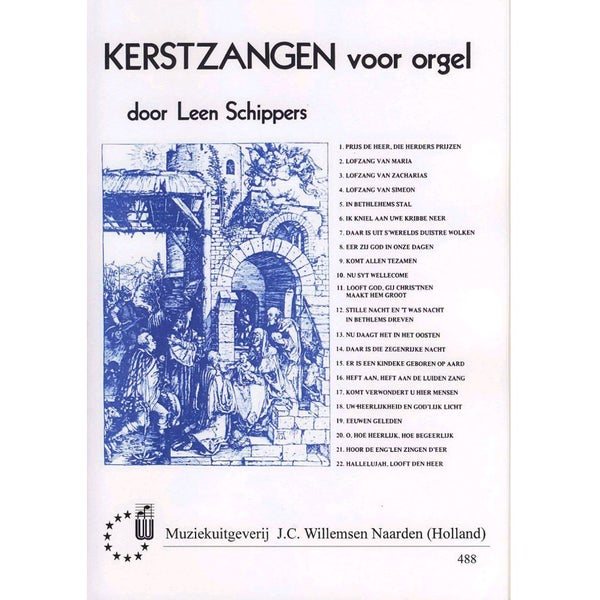 J.C. Willemsen Kerstzangen voor orgel (néerlandais)