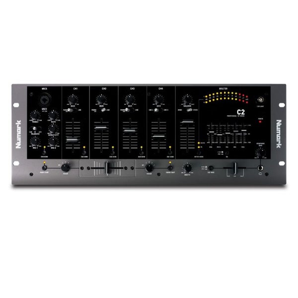 Numark C2 instalación / panel de mezclas DJ 19"