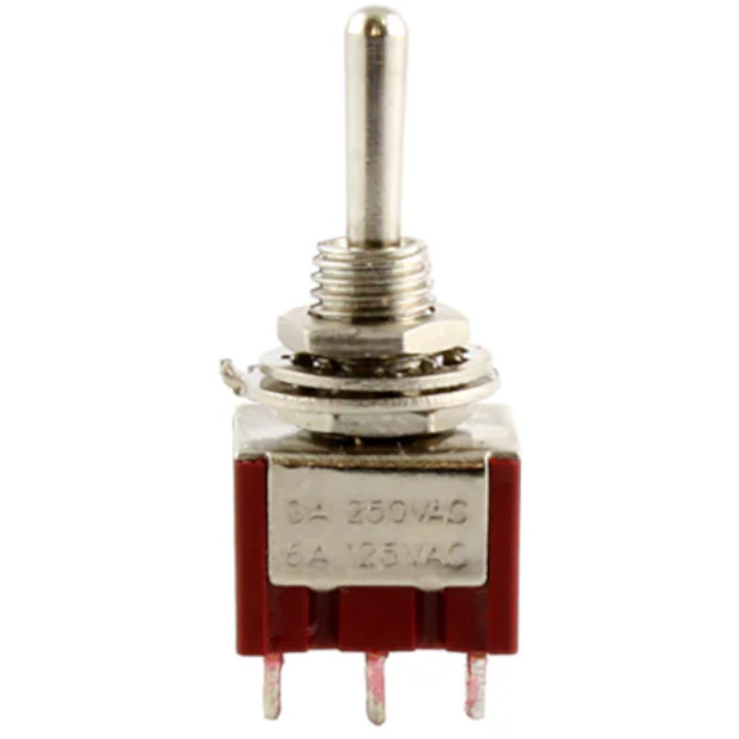 AllParts EP-4181-010 chrome On round bat mini switch | Bax Music
