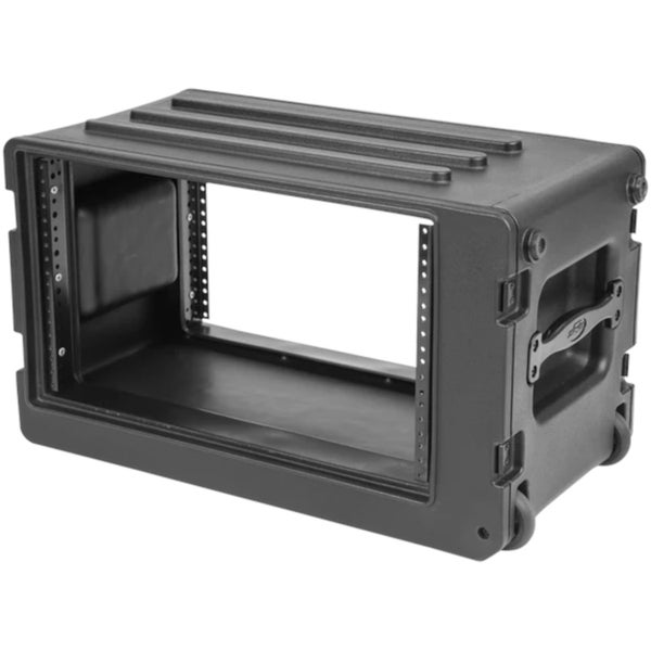 SKB 6U Shallow Roto Rack W Flight case rack 6U peu profond rSeries à roulettes