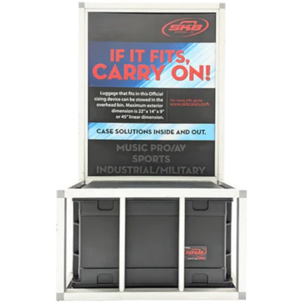 SKB 4U 19 inch rack 11 inch deep con ruedas, negro