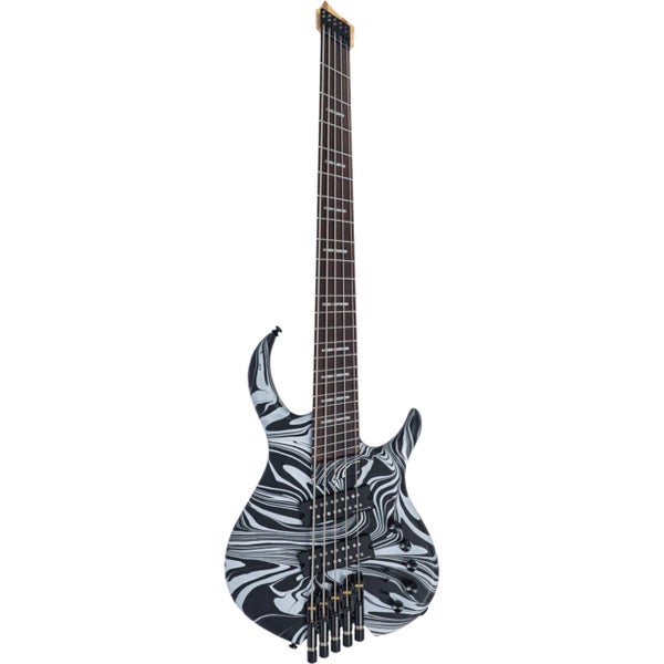 Sire Marcus Miller M6 5-String Headless Black Swirl elektrische basgitaar