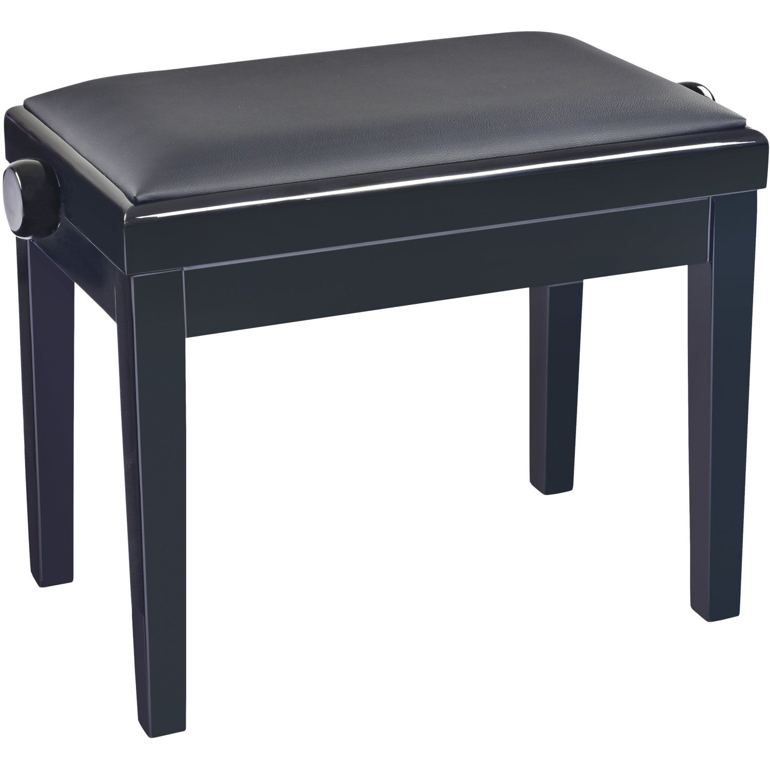 Konig & Meyer 13976 Piano bench high-gloss black, seat black | Bax Music