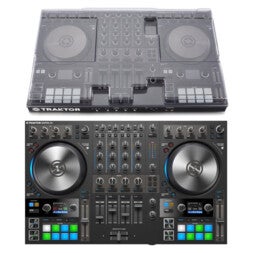 Native Instruments Traktor Kontrol S4 MK3 Contrôleur DJ avec housse anti-poussière Decksaver