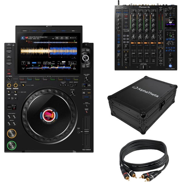 AlphaTheta CDJ-3000X Flightcase ingår