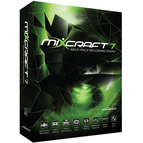 Acoustica Mixcraft 7.5 séquenceur