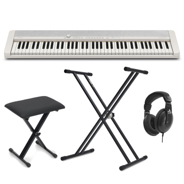 Casio CT-S1-76 WE pack débutant Piano Basic