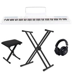 Fazley FSP-200-W pack débutant Piano Basic