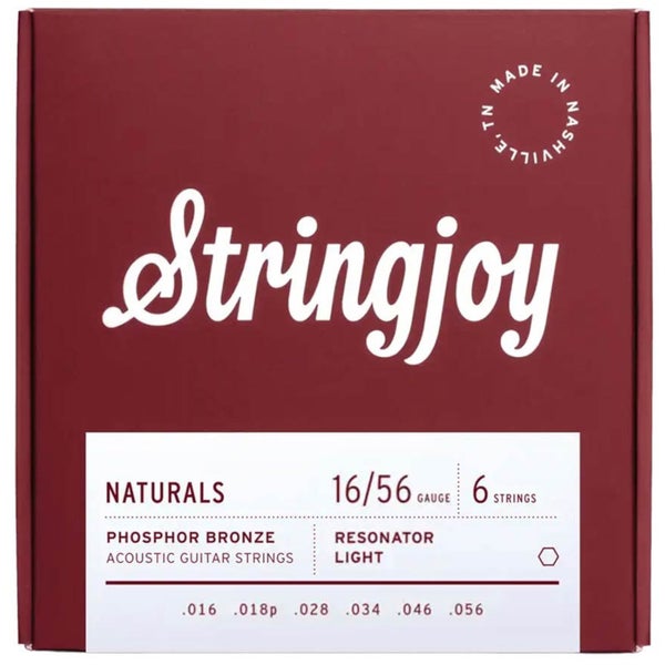 Stringjoy Naturals Series SJ-NB1656 Acoustic Guitar Phosphor Bronze 16