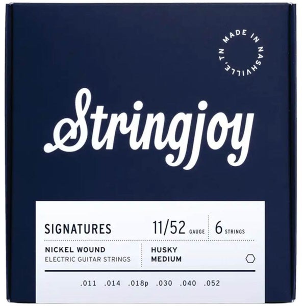 Stringjoy Signature Series SJ-HSK11 Electric Guitar Nickel 11-52 set di corde per chitarra elettrica