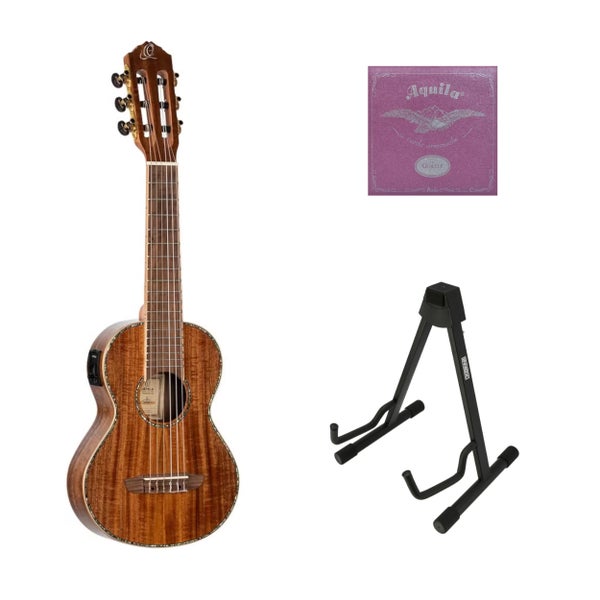 Ortega Mini/Travel Series RGLE18ACA kit de démarrage pour guitare électrique-acoustique