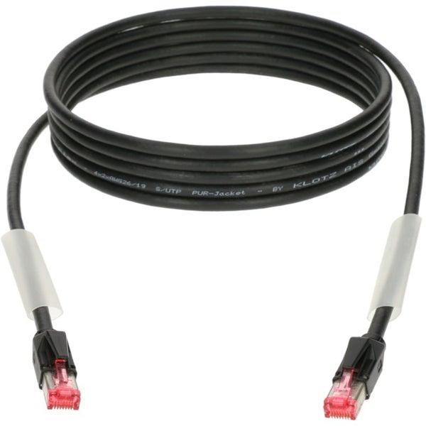 Klotz RC5RR300B RAMCAT5 cable black câble UTP