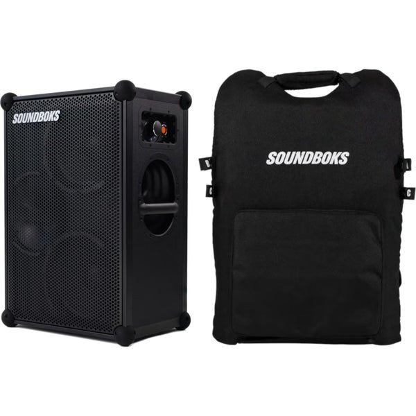 Soundboks Gen. 4 Black avec sac à dos The Backpack (2024) pour Soundboks