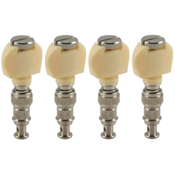 Grover 1W Champion Deluxe Ukulele Pegs with Pearloid Button 4pcs juego de mecanismos de afinación