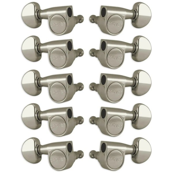 Grover 210N Pedal Steel Guitar Machine Heads, 5 + 5 - Nickel mecanismos de afinación de la guitarra