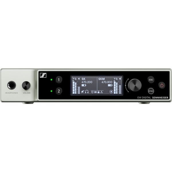 Sennheiser EW-DX EM 2 DANTE (S1-10) wireless microphone receiver