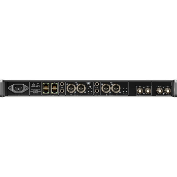 Sennheiser EW-DX EM 4 DANTE (Q1-9) Digital 4-channel Dante rack-mounted receiver.
