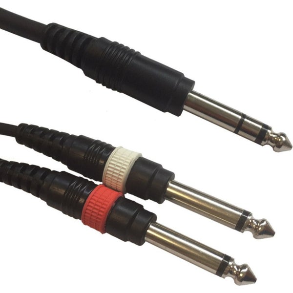 ADJ AC-J6S-2J6M/3 Jack 6,3mm stereo/2x Jack förlängningssladd