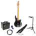 Sire Marcus Miller Z3 5-String Sparkle Black 5-snarige elektrische basgitaar starterset
