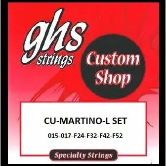 GHS Custom Shop Pat Martino Signature Flatwounds Medium .015-.052 Jeu de cordes pour guitare électrique