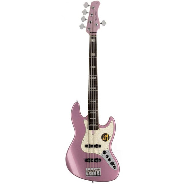 Sire Marcus Miller V7+ A5 Burgundy Mist 5-snarige elektrische basgitaar