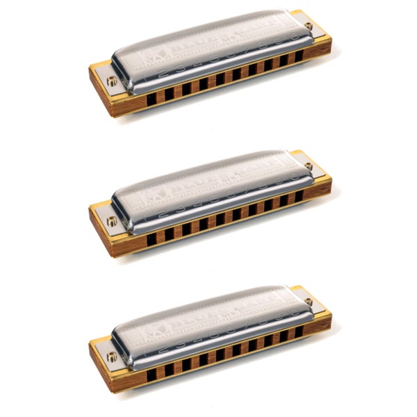 Hohner Blues Harp MS Set iniziale per armonica a bocca C-A-G