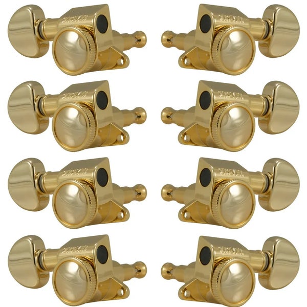 Grover 505G12 Mini Roto-Grip Locking Rotomatics - 12-String Guitar Clavijas, 6 + 6 - Dorado