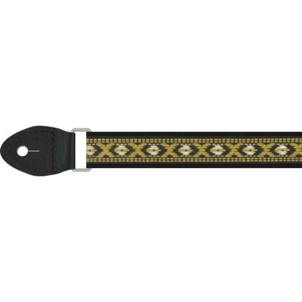 Souldier Mandolin Strap Laredo - Yellow cinghia di trasporto per mandolina