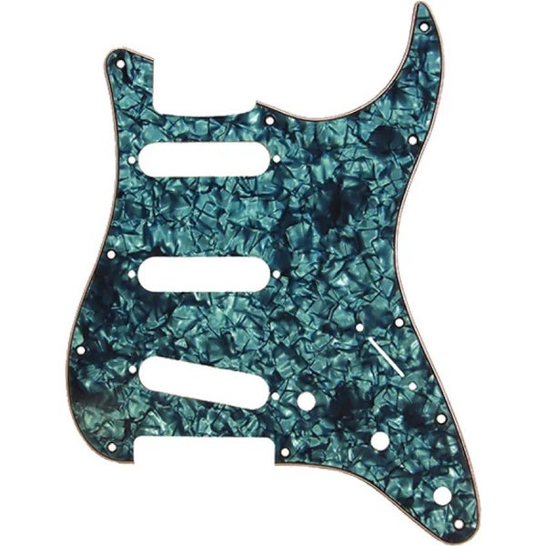 D'Andrea ST-Style SSS Pickguard Aqua Pearl piastra di battuta per chitarra elettrica