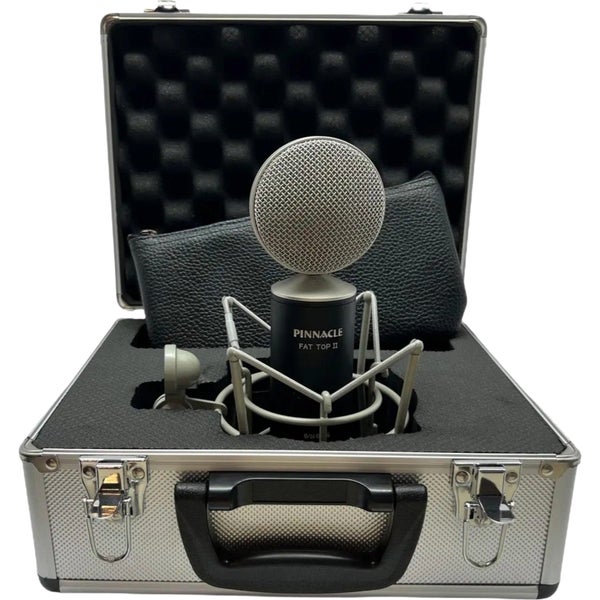 Pinnacle Microphones D-FTII-DEL-S Fat Top II Black with Lundahl Deluxe