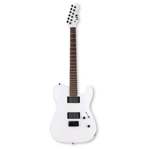 ESP LTD TE-406 SWS Snow White Satin guitare électrique