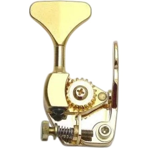 Hipshot HE6 - Bass Xtender for HB6 Ultralight, 3/8" Post, Y Key - Gold