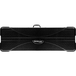 RockCase Premium Line Electric Bass ABS Case (B.C. Rich style), Custodia rettangolare nera per basso