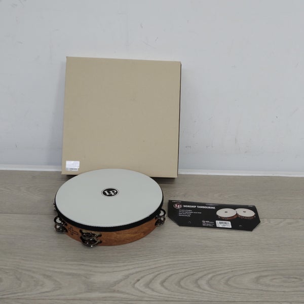 (Stock B) LP316 Worship 10 Dbl Row Synth Tamb-Steel