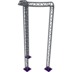 Altura FA33-CIRH-Ø2-H5.5-C21R-AU-S ½cirkel, triangulär fackverk, Ø2×5,5 m, silver, 90° böjd, toppen uppåt