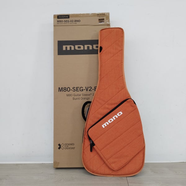 (B-Stock) Mono M80 Sleeve 2.0 Guitar Burnt orange gigbag voor elektrische gitaar