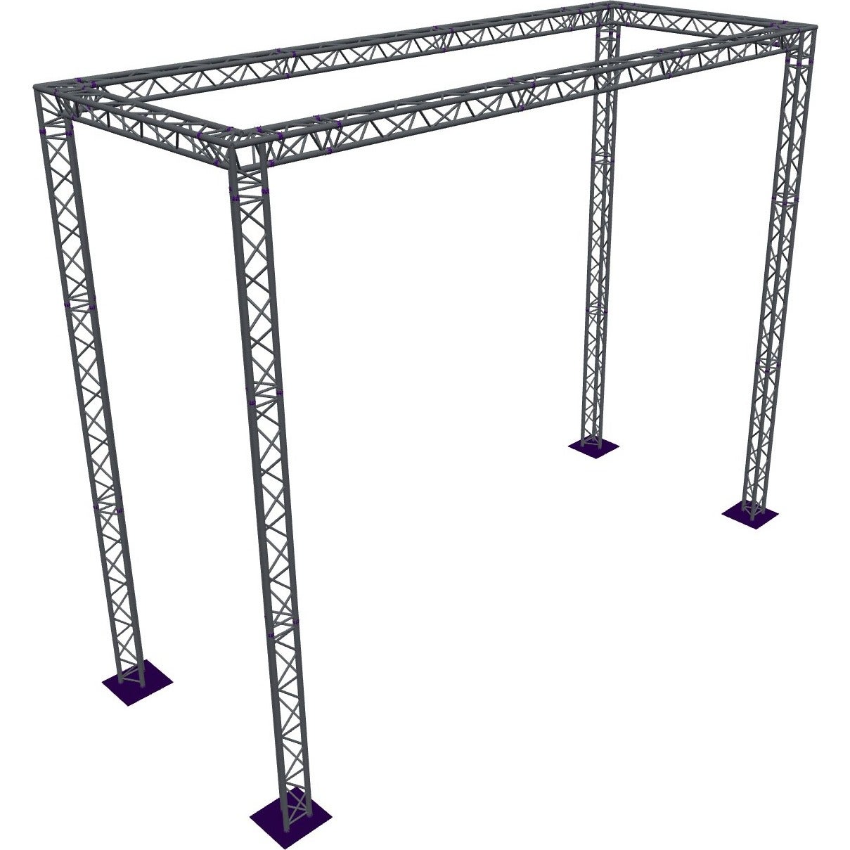 Altura FA33-CAR-7.5x3x6-AD-S square triangular truss, 7.5 x | Bax Music