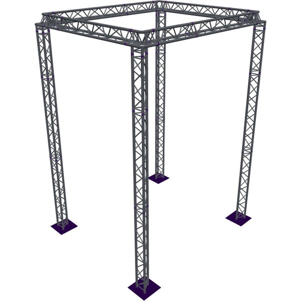Altura FA33-CAR-4x3.5x5.5-AU-S square triangular truss, 4 x | Bax Music