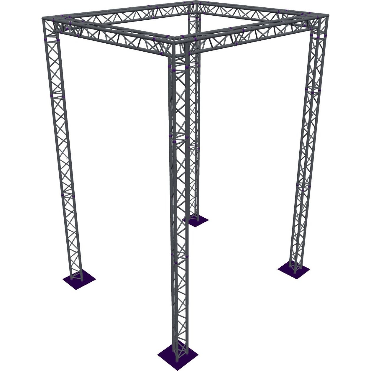 Altura FA33-CAR-4x3.5x5.5-AD-S square triangular truss, 4 x | Bax Music